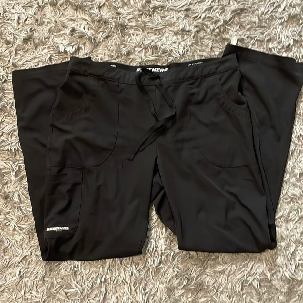 Skechers straight leg scrub pants size large